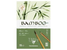 Блок-склейка "Bamboo" А3, 250г/м2, 15л. Clairefontaine 975920C