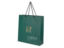 Пакет бумажный упаковочный изумрудный 33.5*32*9.5cm La and Te Kit LT-B2(emerald)