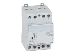 Контактор CX3 230V 4НО 40А с руч.уп. Legrand 412553