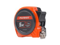 Рулетка MTP-5-19, ABS-корпус, 5м*19 мм Patriot 350005019