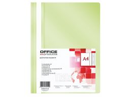 Папка скоросшиватель А4 св.-зеленый Office Products 21101111-15