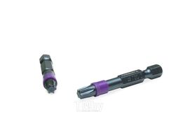 Насадка TORX/STAR T30х50мм 1/4" с короткой торсионной зоной, G5 (50шт) CARBON CA-126998-1