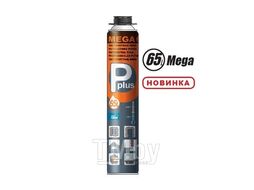 Пена монтажная пистолетная всесезонная P PLUS Pistol Foam Mega 65L (820 мл) (01-0-0-034) (P Plus)