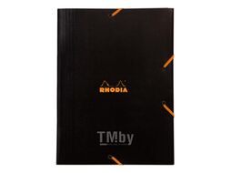 Папка на резинках А4 40 мм. "Rhodia" карт., черный Clairefontaine 24329C