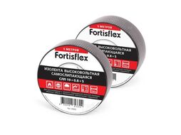 Изолента самослипающаяся СЛП 25х0.8х5 (черн) Fortisflex 91604