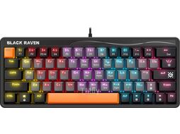 Клавиатура MECHANICAL BLK RAVEN GK-417 RU RGB Defender 45413