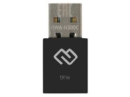 Сетевой адаптер WiFi Digma DWA-N300C N300 USB 2.0 (ант.внутр.) 1 ант.