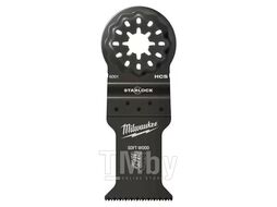 Полотно для мультитула Starlock 35x42 мм (10 шт, HCS) по мягкой древесине MILWAUKEE 48906004