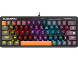 Клавиатура MECHANICAL BLK RAVEN GK-417 RU RGB Defender 45414