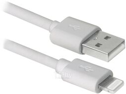 Кабель LIGHTNING TO USB2 1M ACH01-03B Defender 87479