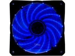 Вентилятор Digma DFAN-LED-BLUE 120x120x25mm 3-pin 4-pin (Molex)23dB 115gr LED Ret