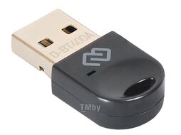 Адаптер USB Digma D-BT400A Bluetooth 4.0+EDR class 1.5 20м черный