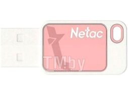 Usb flash накопитель 32GB USB 2.0 FlashDrive UA31 Pink Netac NT03UA31N-032G-20PK