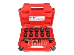 Головки ударные Shockwave 1/2" 10 - 24 мм (13 шт) в кейсе MILWAUKEE 4932480456