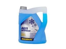 Жидкость охлаждающая низкозамерзающая Mannol Antifreeze AG11-40 5,04 кг (5 л) синий