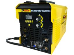 Сварочный полуавтомат SUPER PROWELL MIG/MAG/MMA/TIG lift 200А-5 кг с газом съемный рукав