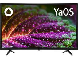 Телевизор LED Digma 32" DM-LED32SBB35 Яндекс.ТВ Slim Design черный/черный FULL HD 60Hz DVB-T DVB-T2 DVB-C DVB-S DVB-S2 USB WiFi Smart TV