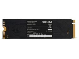 Накопитель SSD Digma PCIe 4.0 x4 512GB DGSM4512GS69T Meta S69 M.2 2280