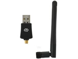 Сетевой адаптер WiFi Digma DWA-N300E N300 USB 2.0 (ант.внеш.съем) 1 ант.