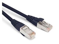 Патч-корд Hyperline PC-LPM-STP-RJ45-RJ45-C5e-0.5M-LSZH-BK PC-LPM-STP-RJ45-RJ45-C5E-0.5M F/UTP общий экран RJ-45 вил.-вилка RJ-45 кат.5E 0.5м черный LSZH 26AWG