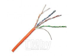 Кабель информационный Lanmaster LAN-5EUTP-LSZH-RD кат.5E U/UTP 4X2X24AWG LSZH внутренний 305м красный