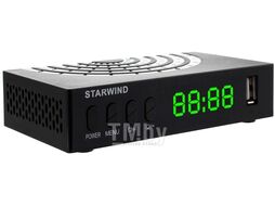 Ресивер DVB-T2 Starwind CT-220 черный