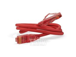 Патч-корд Hyperline PC-LPM-UTP-RJ45-RJ45-C5e-1M-LSZH-RD PC-LPM-UTP-RJ45-RJ45-C5E-1M UTP RJ-45 вил.-вилка RJ-45 кат.5E 1м красный LSZH 24AWG