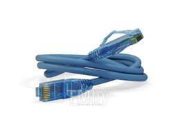 Патч-корд Hyperline PC-LPM-UTP-RJ45-RJ45-C6-2M-LSZH-BL PC-LPM-UTP-RJ45-RJ45-C6-2M U/UTP не экранированный RJ-45 вил.-вилка RJ-45 кат.6 2м синий LSZH 24AWG