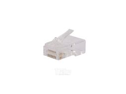 Коннектор Hyperline (PLEZ-8P8C-U-C5-100) UTP кат.5e RJ45 прозрачный (100шт)