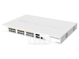 Коммутатор Mikrotik CRS328-24P-4S+RM