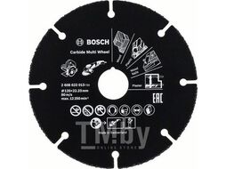 Круг отрезной 125х1.0x22.2 мм для дерева Multi Wheel BOSCH (2608623013)