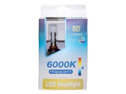 Комплект ламп светодиодных HB4 6000-6500K (2016SMD*6PCS) CANBUS+EMC CLD K9-HB4LED