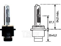 Лампа газоразрядная D2R MAGNETI MARELLI 2542100000