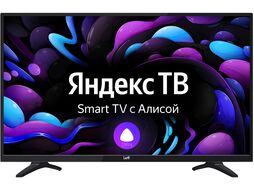 Телевизор Leff 28H550T (28" 1366x768 (HD), частота матрицы 60 Гц, Smart TV (Яндекс.ТВ), Wi-Fi, смарт пульт)