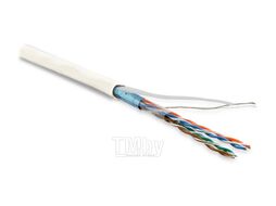 Кабель информационный Hyperline FUTP4-C5E-P26-IN-LSZH-WH-100 кат.5E F/UTP 4X2X26AWG LSZH внутренний 100м белый