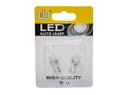 Комплект ламп светодиодных W5W T10-1Leds-3030SMD CANBUS 6000K CLD L11177C