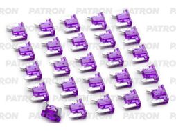 Предохранитель пласт.коробка LOW PROFILE MINI Fuse 3A фиолетовый PATRON PFS082