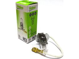 Лампа галогенная Н3 12V 55W PK22s Essential (стандартные характеристики) VALEO 032005