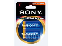 Батарейка LR14 "C" Stamina Platinum Алкалайн 2 шт Sony AM2PT-B2D