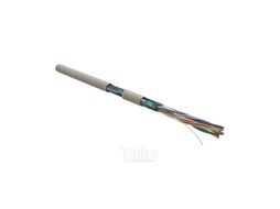 Кабель информационный Hyperline FUTP4-C5E-S24-IN-PVC-GY-305 кат.5E F/UTP 4X2X24AWG PVC внутренний 305м серый