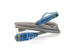 Патч-корд Hyperline PC-LPM-UTP-RJ45-RJ45-C6-0.3M-LSZH-GY PC-LPM-UTP-RJ45-RJ45-C6-0.3M U/UTP не экранированный RJ-45 вил.-вилка RJ-45 кат.6 0.3м серый LSZH 24AWG