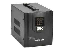 Стабилизатор напряжения IEK Home 1кВА однофазный черный (IVS20-1-01000)