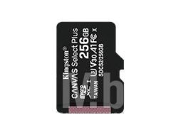 Флеш карта microSDXC 256Gb Kingston SDCS2/256GBSP Canvas Select Plus w/o adapter