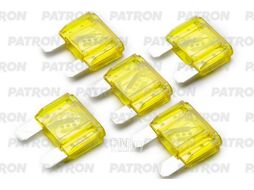 Предохранитель пласт.коробка MAXI Fuse 20A желтый PATRON PFS062