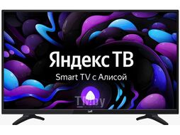 Телевизор Leff 32H550T (32" 1366x768 (HD), частота матрицы 60 Гц, Smart TV (Яндекс.ТВ), Wi-Fi, смарт пульт)