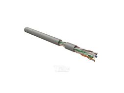 Кабель информационный Hyperline UUTP4-C6-S23-IN-LSZH-GY-305 кат.6 U/UTP 4X2X23AWG LSZH внутренний 305м серый