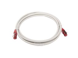 Патч-корд Hyperline PC-LPM-STP-RJ45-RJ45-C5E-3M-LSZH-GY PC-LPM-STP-RJ45-RJ45-C5E-3M F/UTP общий экран RJ-45 вил.-вилка RJ-45 кат.5E 3м серый LSZH 26AWG