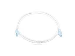 Патч-корд Hyperline PC-LPM-UTP-RJ45-RJ45-C6-1.5M-LSZH-WH PC-LPM-UTP-RJ45-RJ45-C6-1.5M U/UTP не экранированный RJ-45 вил.-вилка RJ-45 кат.6 1.5м белый LSZH 24AWG