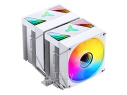 Кулер JONSBO CR-1400 DV2 White LGA1700/1200/115X/AM5/AM4 (TDP 220W, PWM, 92mm ARGB Fan*2, 6 тепловых трубкок, белый, 4-pin)