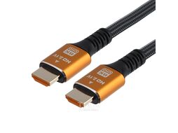 Кабель HDMI (M)-HDMI (M) 2.0M GREY GOPOWER 00-00027311